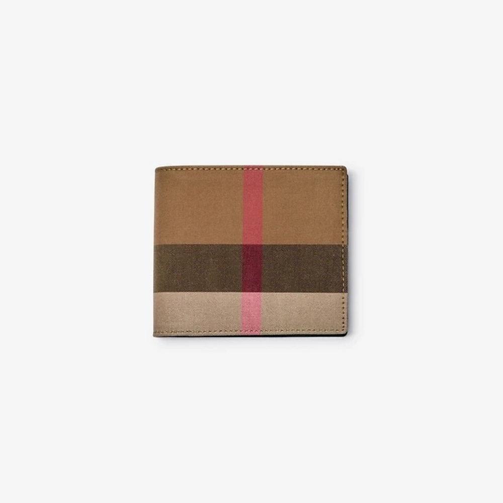 Burberry Check Bi-Fold Men’s Wallet
